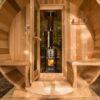 Sauna Tonneau panoramique