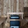 Sauna Tonneau en cèdre rouge clair